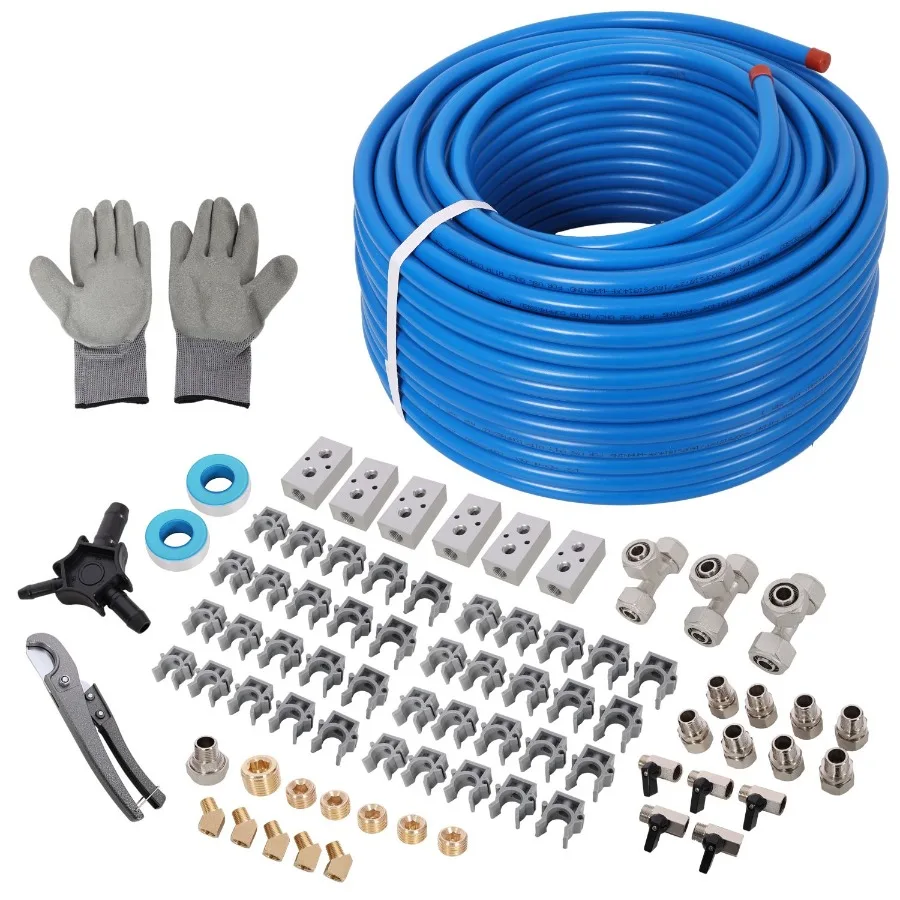 1 2 x 200ft Air Compressor Piping High Quality PEXALPEX Tubing Air Hose Kit Air Compressor Accessories Blue Tubing
1 2 x 200ft Air Compressor Piping High Quality PEXALPEX Tubing Air Hose Kit Air Compressor Accessories Blue Tubing