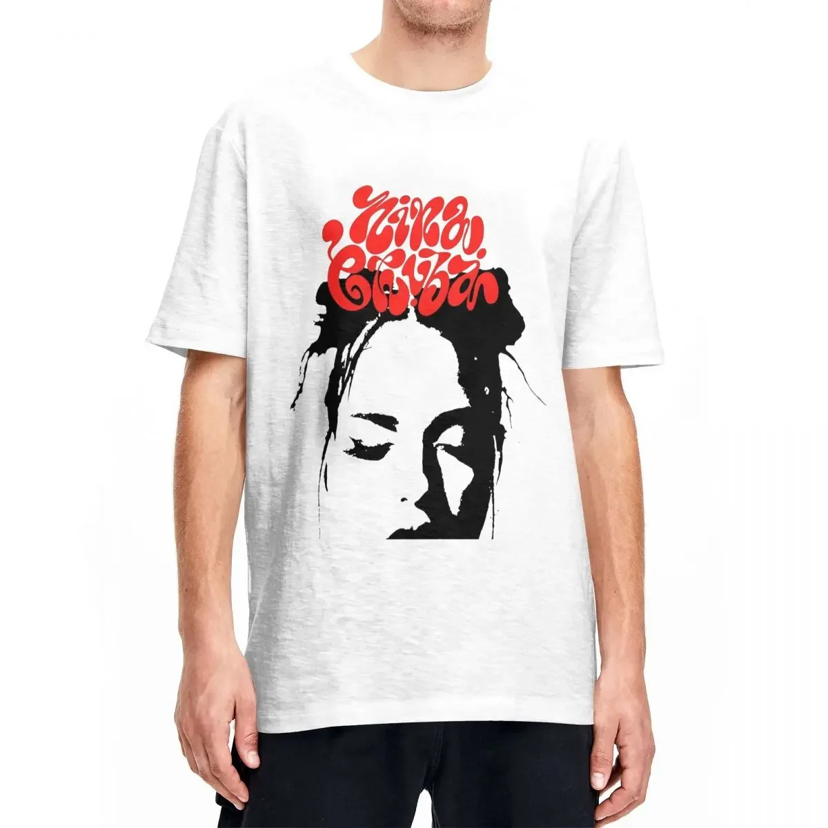 Mens Womens Graphic Print Nina Chuba Tour Singer T-Shirt 100% Cotton T-Shirt Street Style Breathable O-Neck Short Sleeve Top
Mens Womens Graphic Print Nina Chuba Tour Singer T-Shirt 100% Cotton T-Shirt Street Style Breathable O-Neck Short Sleeve Top