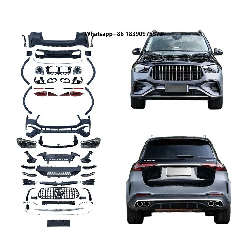 W167 GLE Old to New GLE53 Body Kit for 2020+ Benz W167 GLE Class to 2024 GLE53 AMG Car Bumper Diffuser Headlights Taillights
W167 GLE Old to New GLE53 Body Kit for 2020+ Benz W167 GLE Class to 2024 GLE53 AMG Car Bumper Diffuser Headlights Taillights
