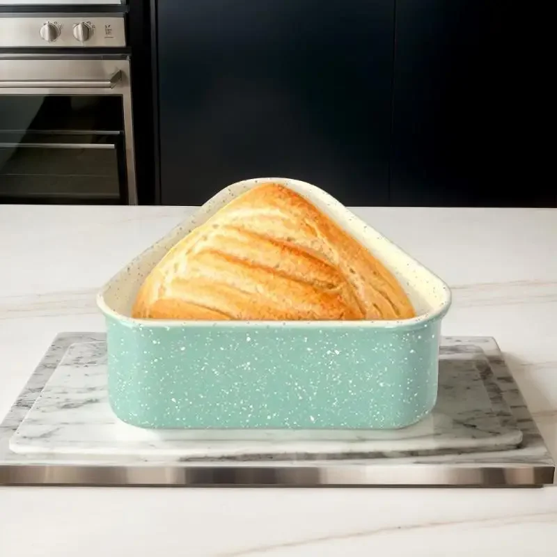 Nonstick Loaf Pan, Triangular Carbon Steel Baking Toast Pan For Oven, Homemade Cakes, Breads, Meatloaf, Brownies Pound Cake Mold
Nonstick Loaf Pan, Triangular Carbon Steel Baking Toast Pan For Oven, Homemade Cakes, Breads, Meatloaf, Brownies Pound Cake Mold