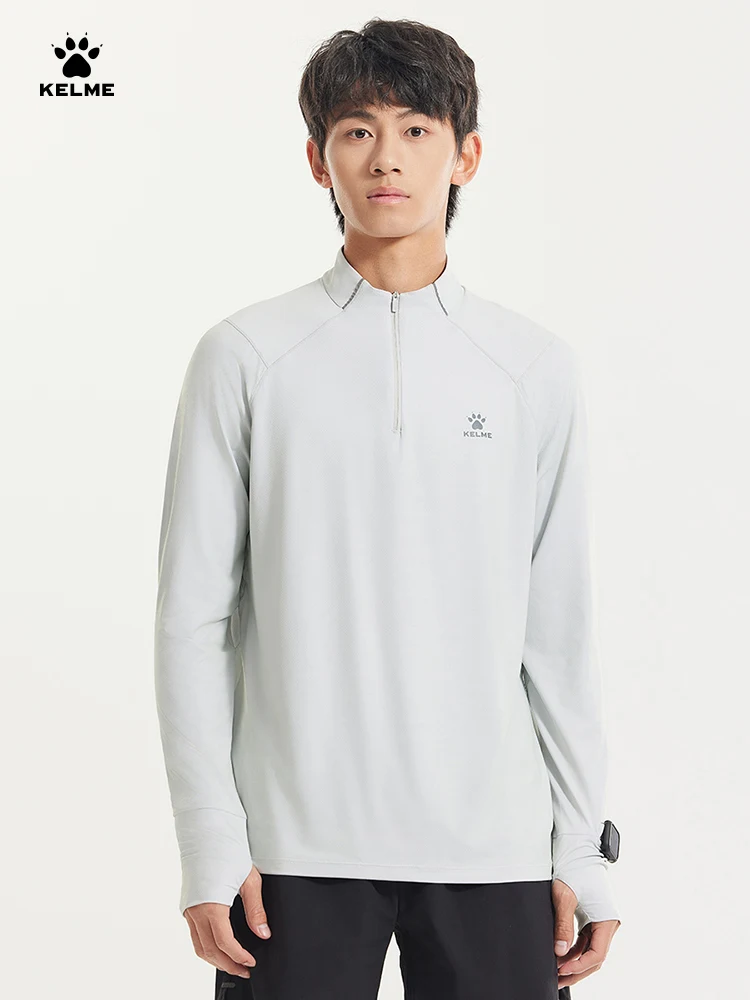 KELME Running Sunscreen T-shirt Men's and Women's Summer Half Zipper Sports Long Sleeve Training Quick Dry Jersey
KELME Running Sunscreen T-shirt Men's and Women's Summer Half Zipper Sports Long Sleeve Training Quick Dry Jersey
