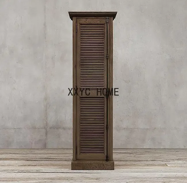 American Shutter Door Shoe Cabinet Oak Old New Classical Shoe Rack All Solid Wood Closet Door
American Shutter Door Shoe Cabinet Oak Old New Classical Shoe Rack All Solid Wood Closet Door