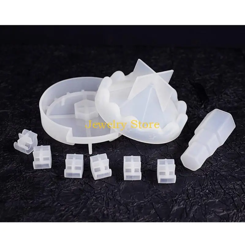 F2TD Rotary Flying Chair Resin Silicone Mold Rotating Carousel Horse Mold Making Kit for Boy Girl DIY Craft Home Office Decor
F2TD Rotary Flying Chair Resin Silicone Mold Rotating Carousel Horse Mold Making Kit for Boy Girl DIY Craft Home Office Decor