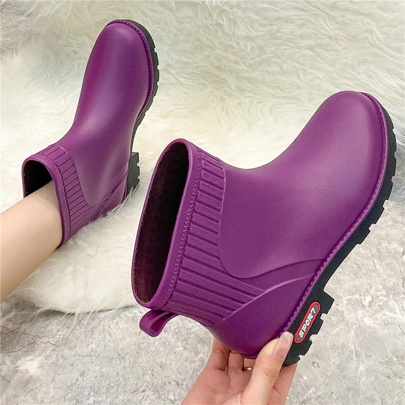 Fashionable Short Waterproof Shoes Women's Mid-Calf Summer Kitchen Work Rubber Shoes Spring Autumn Booties Rain Boots Ladies ...
Fashionable Short Waterproof Shoes Women's Mid-Calf Summer Kitchen Work Rubber Shoes Spring Autumn Booties Rain Boots Ladies ...