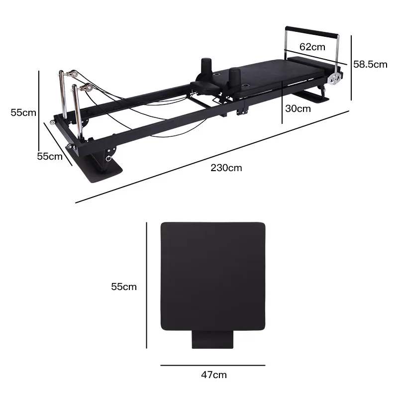Household Extended Frame Folding Yoga Pilates Equipment Latex Spring Dual-purpose Cross-border Large Equipment Core Bed
Household Extended Frame Folding Yoga Pilates Equipment Latex Spring Dual-purpose Cross-border Large Equipment Core Bed