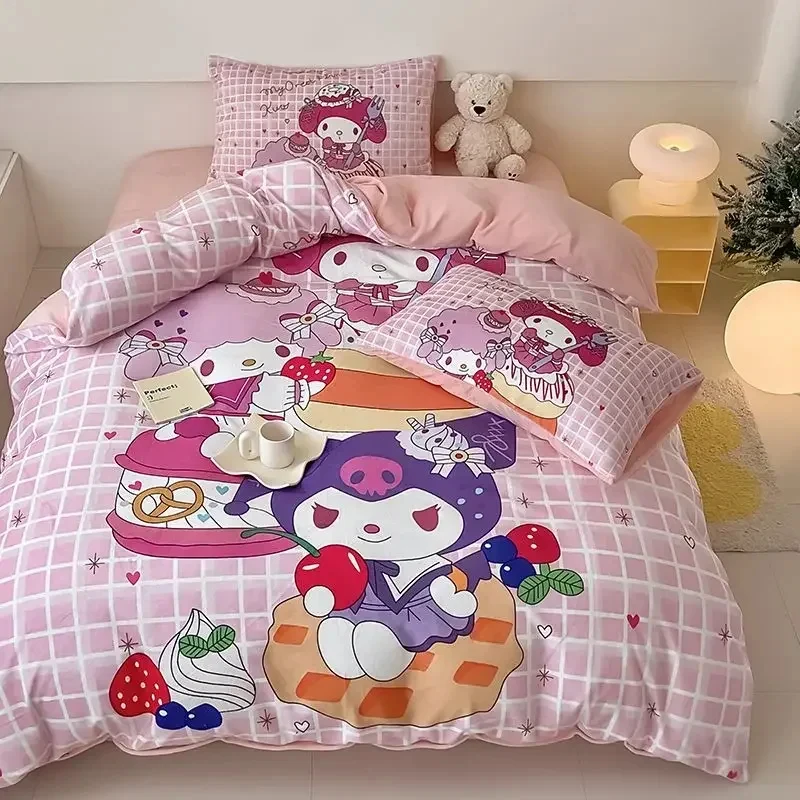 Sanrio милый детский пододеяльник новый дизайн мультфильм аниме моя мелодия креативный мультфильм для украшения спальни полный размер Queen King
Sanrio милый детский пододеяльник новый дизайн мультфильм аниме моя мелодия креативный мультфильм для украшения спальни полный размер Queen King