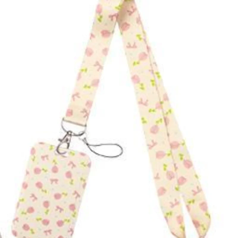 Cute Bow Printed Lanyard With Clear ID Card Holder Durable Detachable Strap For Students Office Workers
Cute Bow Printed Lanyard With Clear ID Card Holder Durable Detachable Strap For Students Office Workers