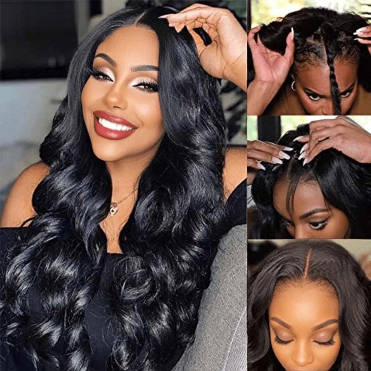 200% Density Natural Black Body Wave V Part Wig Human Hair Gluelesss No Leave Out No Glue V Part Wigs for Black Women Human Hair
200% Density Natural Black Body Wave V Part Wig Human Hair Gluelesss No Leave Out No Glue V Part Wigs for Black Women Human Hair
