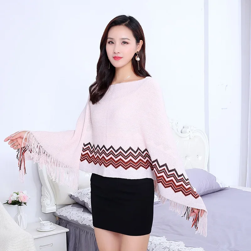 2024 Spring Autumn New Fashion Large Tassel Irregular Shawl Coat Pullover Cloak Women Wear Lady Poncho Capes White
2024 Spring Autumn New Fashion Large Tassel Irregular Shawl Coat Pullover Cloak Women Wear Lady Poncho Capes White