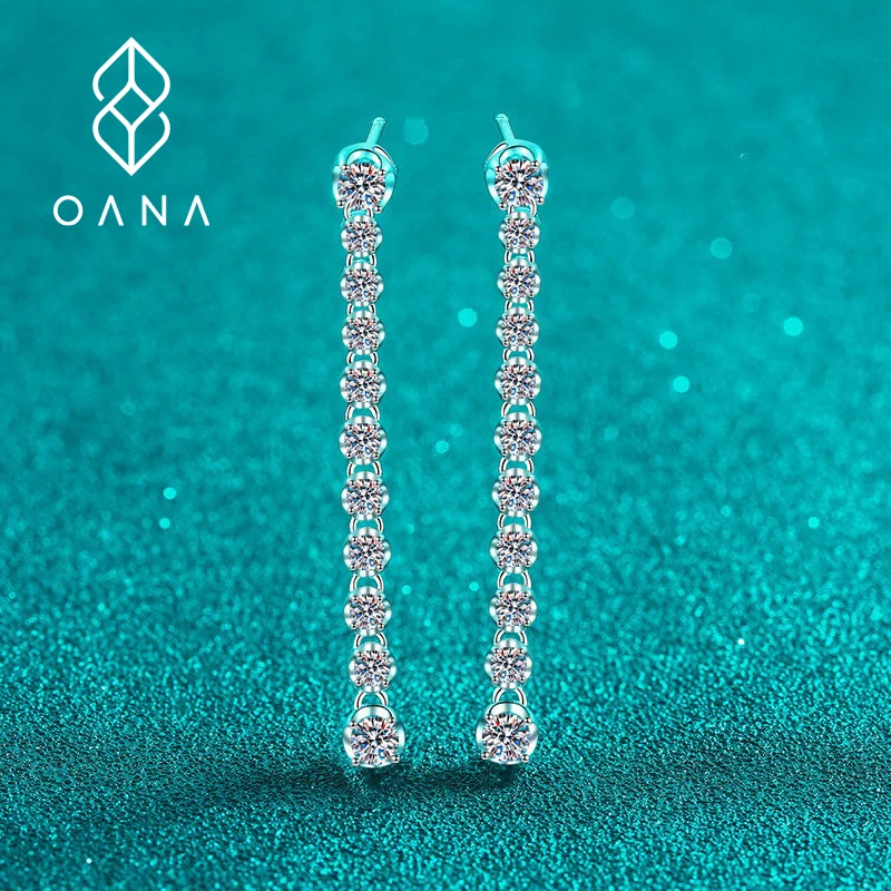 Новые серьги OANA S925 из стерлингового серебра, серьги-подвески с длинными рядами, модные ювелирные украшения с современным дизайном
Новые серьги OANA S925 из стерлингового серебра, серьги-подвески с длинными рядами, модные ювелирные украшения с современным дизайном