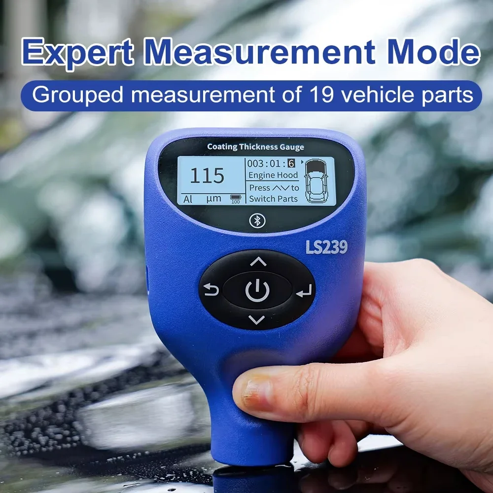 LS239 Professional Automotive Coating Thickness Gauge 5000um pro Grade Measurement Tool for Industrial Use
LS239 Professional Automotive Coating Thickness Gauge 5000um pro Grade Measurement Tool for Industrial Use