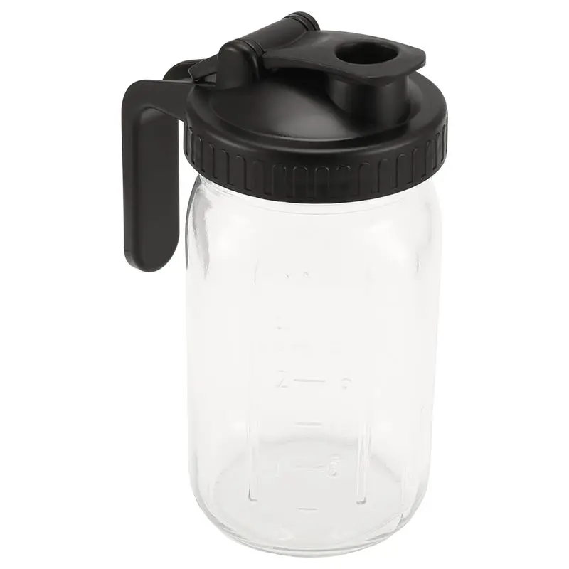 32Oz Mason Jar Pour Spout Lid -Glass Pitcher Graduated Mason Jar Seal For Juice,Milk,Coffee,Tea,Lemonade,Drink Top-Rated
32Oz Mason Jar Pour Spout Lid -Glass Pitcher Graduated Mason Jar Seal For Juice,Milk,Coffee,Tea,Lemonade,Drink Top-Rated