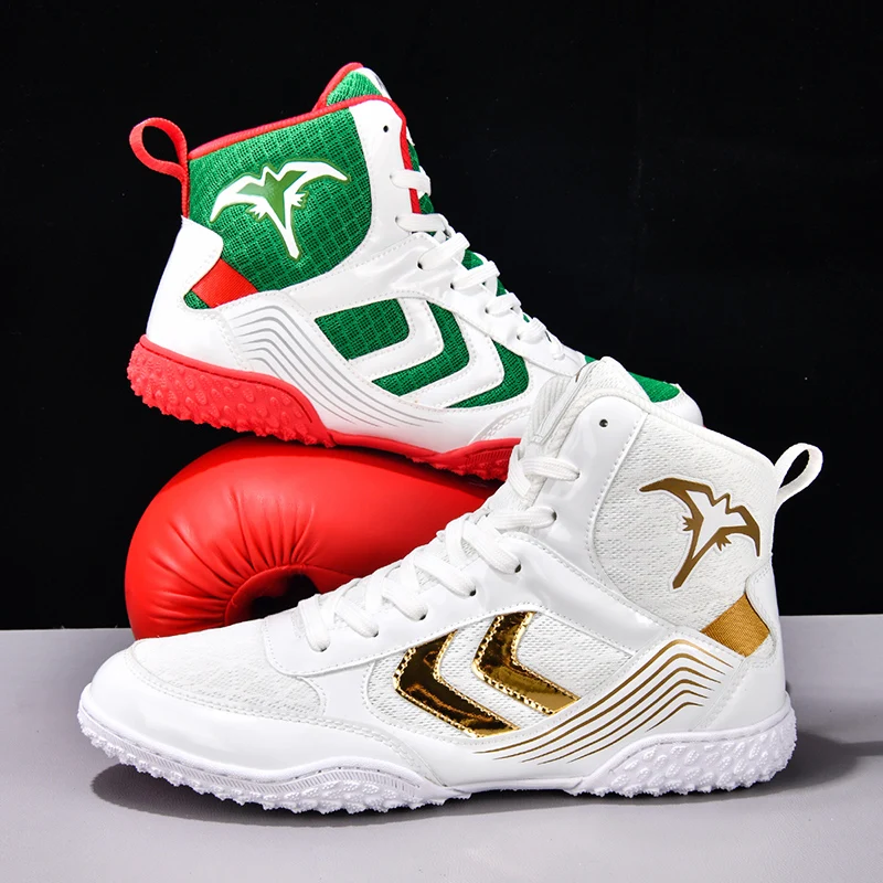 Wear Resistant Anti-slip Gym Folding Boxing Training Boots Professional New Breathable Men's and Women's Wrestling Shoes
Wear Resistant Anti-slip Gym Folding Boxing Training Boots Professional New Breathable Men's and Women's Wrestling Shoes
