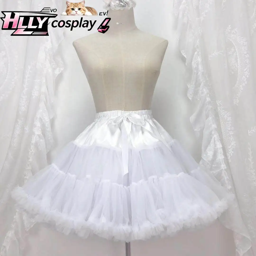 New Kawaii Lolita Super Fluffy Soft Tulle Bone-Free Petticoat Cloud Skirt A-Line Cosplay Costume Party For Halloween Chic Ballet
New Kawaii Lolita Super Fluffy Soft Tulle Bone-Free Petticoat Cloud Skirt A-Line Cosplay Costume Party For Halloween Chic Ballet