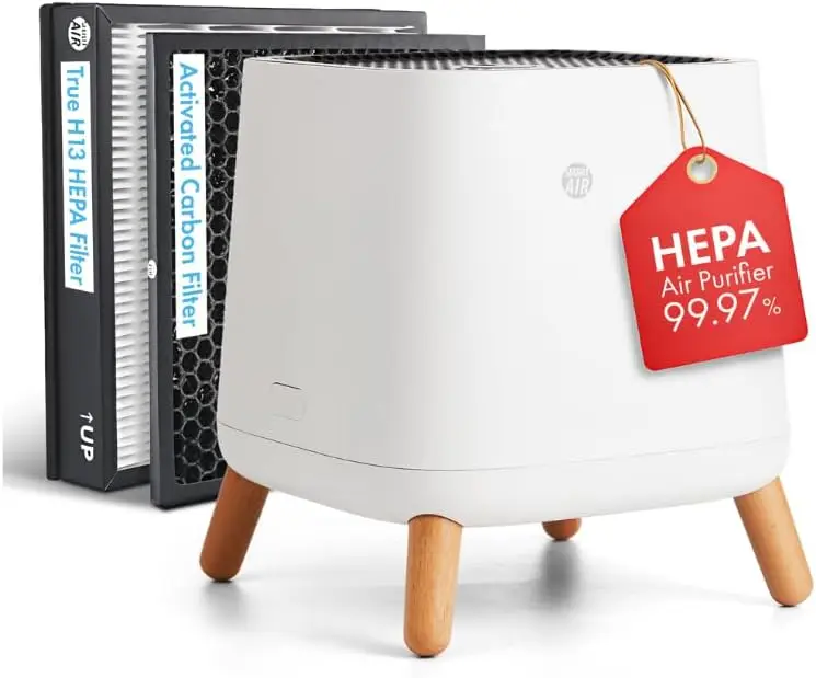 HEPA Air Purifier for Home, Bedroom, Office - Cleans 900 sq ft in 30 Min, 23-52 dB, Reduces Allergies, Smoke, Dust, Pet Odors
HEPA Air Purifier for Home, Bedroom, Office - Cleans 900 sq ft in 30 Min, 23-52 dB, Reduces Allergies, Smoke, Dust, Pet Odors