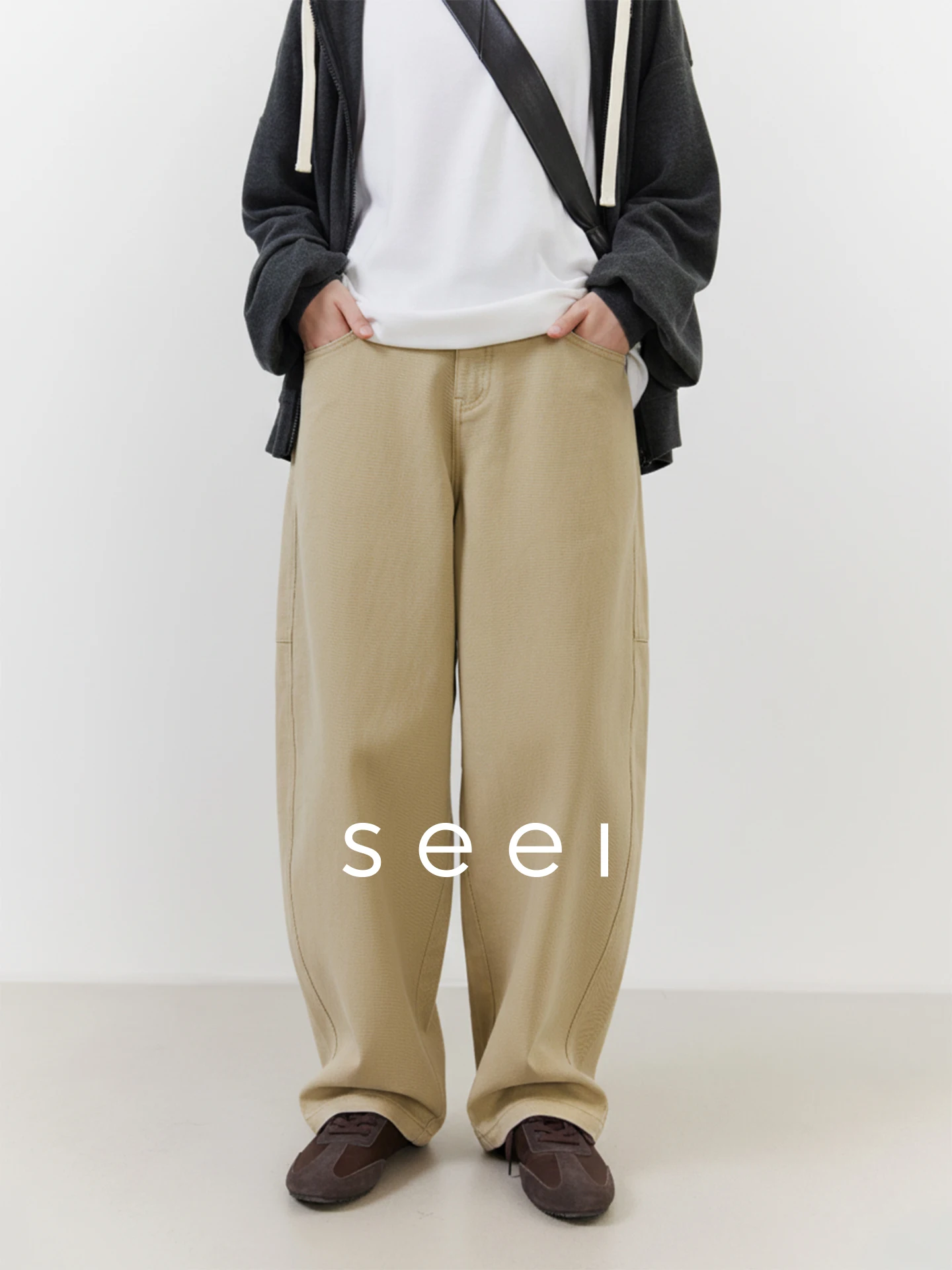 Seei Women's High Waist Balloon Pants Cotton Vintage Sle Waed Casual Trousers Fem Slim Fit Arc Air Balloon Pants
Seei Women's High Waist Balloon Pants Cotton Vintage Sle Waed Casual Trousers Fem Slim Fit Arc Air Balloon Pants