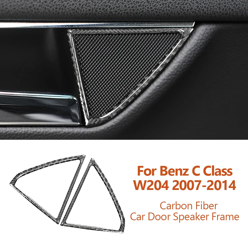 For Mercedes Benz C Class W204 2007-2014 Carbon Fiber Car Door Horn Speaker Frame Decorative Stickers Auto Interior Accessories
For Mercedes Benz C Class W204 2007-2014 Carbon Fiber Car Door Horn Speaker Frame Decorative Stickers Auto Interior Accessories