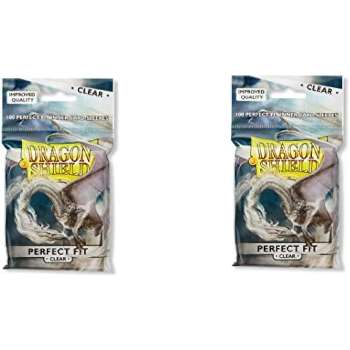 2 Packs Clear Standard Size Card Sleeves 100 ct Each for Trading Cards Protection
2 Packs Clear Standard Size Card Sleeves 100 ct Each for Trading Cards Protection