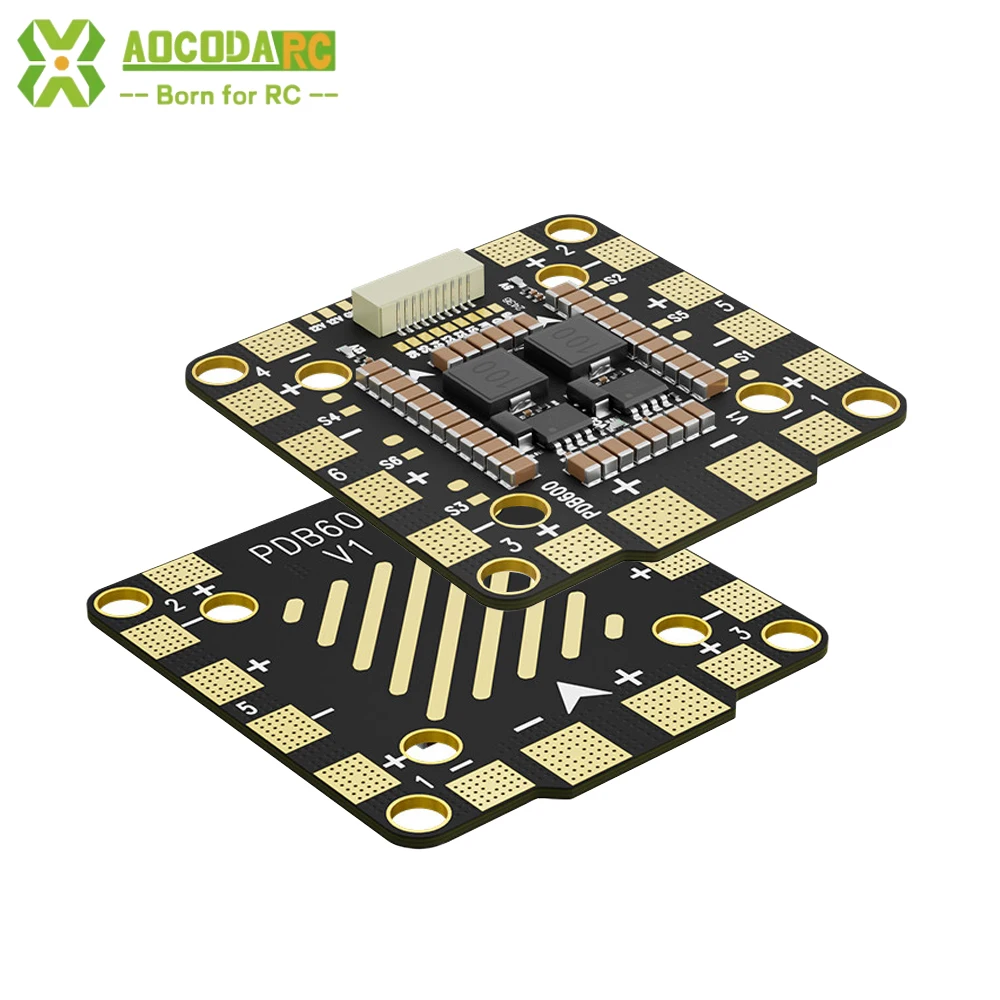 Aocoda-RC PDB600 8S 600A PDB Distribution Board For RC Freestyle Fpv Drone Parts Diy
Aocoda-RC PDB600 8S 600A PDB Distribution Board For RC Freestyle Fpv Drone Parts Diy