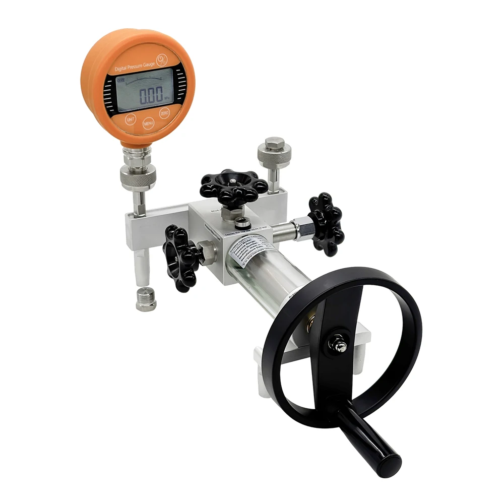 2025 Premium Newly Upgraded 0-70Mpa Portable Pressure Calibration Pump Manual Hydraulic Calibrator Pump Pressure Calibrator
2025 Premium Newly Upgraded 0-70Mpa Portable Pressure Calibration Pump Manual Hydraulic Calibrator Pump Pressure Calibrator