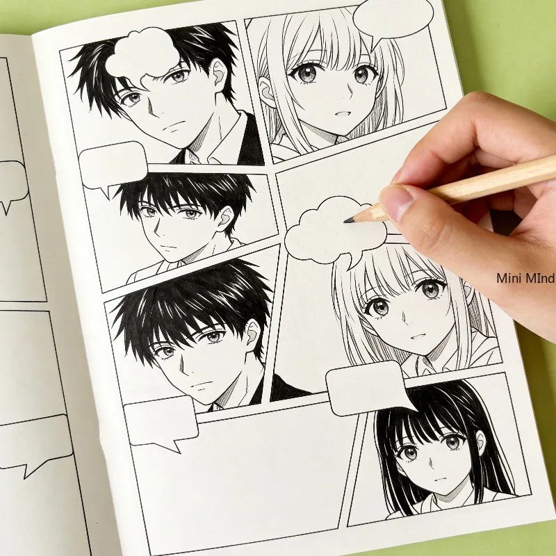 A Drawing Exercise Book For Anime Creation, Adult Decompression Graffiti Drawing Coloring Book, Suitable For Artistic Creation
A Drawing Exercise Book For Anime Creation, Adult Decompression Graffiti Drawing Coloring Book, Suitable For Artistic Creation
