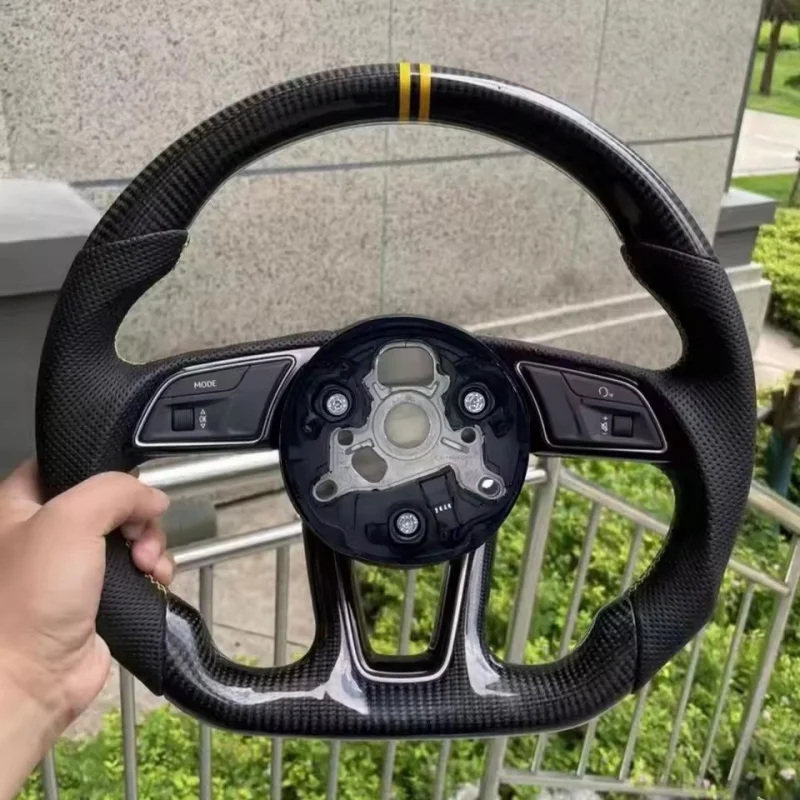 Customized Carbon Fiber Leather Car Steering Wheel A5 B9 A3 A4 A5 A6L A8 Q5 Q7 Q8 TT B9 8p C8 B8.5 S3 Steering Wheel For Audi A4
Customized Carbon Fiber Leather Car Steering Wheel A5 B9 A3 A4 A5 A6L A8 Q5 Q7 Q8 TT B9 8p C8 B8.5 S3 Steering Wheel For Audi A4