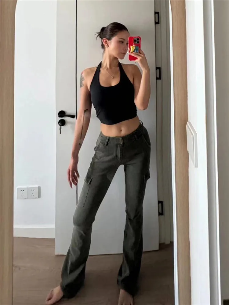 Tall Women's Extended American Vibe High Street Low Waist Workwear Jeans Slimming Bootcut Pants Autumn Wash Deep Color
Tall Women's Extended American Vibe High Street Low Waist Workwear Jeans Slimming Bootcut Pants Autumn Wash Deep Color