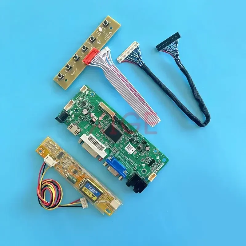 For LTN170BT08 LTN170BT09 N170C2 LCD Driver Controller Board VGA DVI 1440*900 Monitor Kit DIY HDMI-Compatible 1CCFL 30Pin LVDS
For LTN170BT08 LTN170BT09 N170C2 LCD Driver Controller Board VGA DVI 1440*900 Monitor Kit DIY HDMI-Compatible 1CCFL 30Pin LVDS