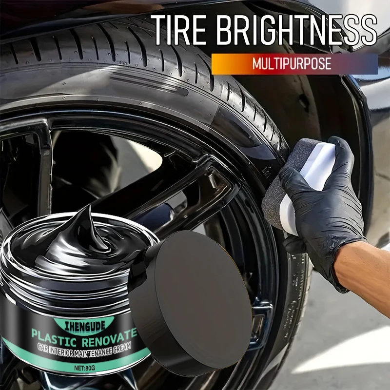 Motorcycle-Specific Tire Shine Protection Wax - Plastic Restorer, Interior Enhancer, Tire Protector, Black Gloss Formula
Motorcycle-Specific Tire Shine Protection Wax - Plastic Restorer, Interior Enhancer, Tire Protector, Black Gloss Formula