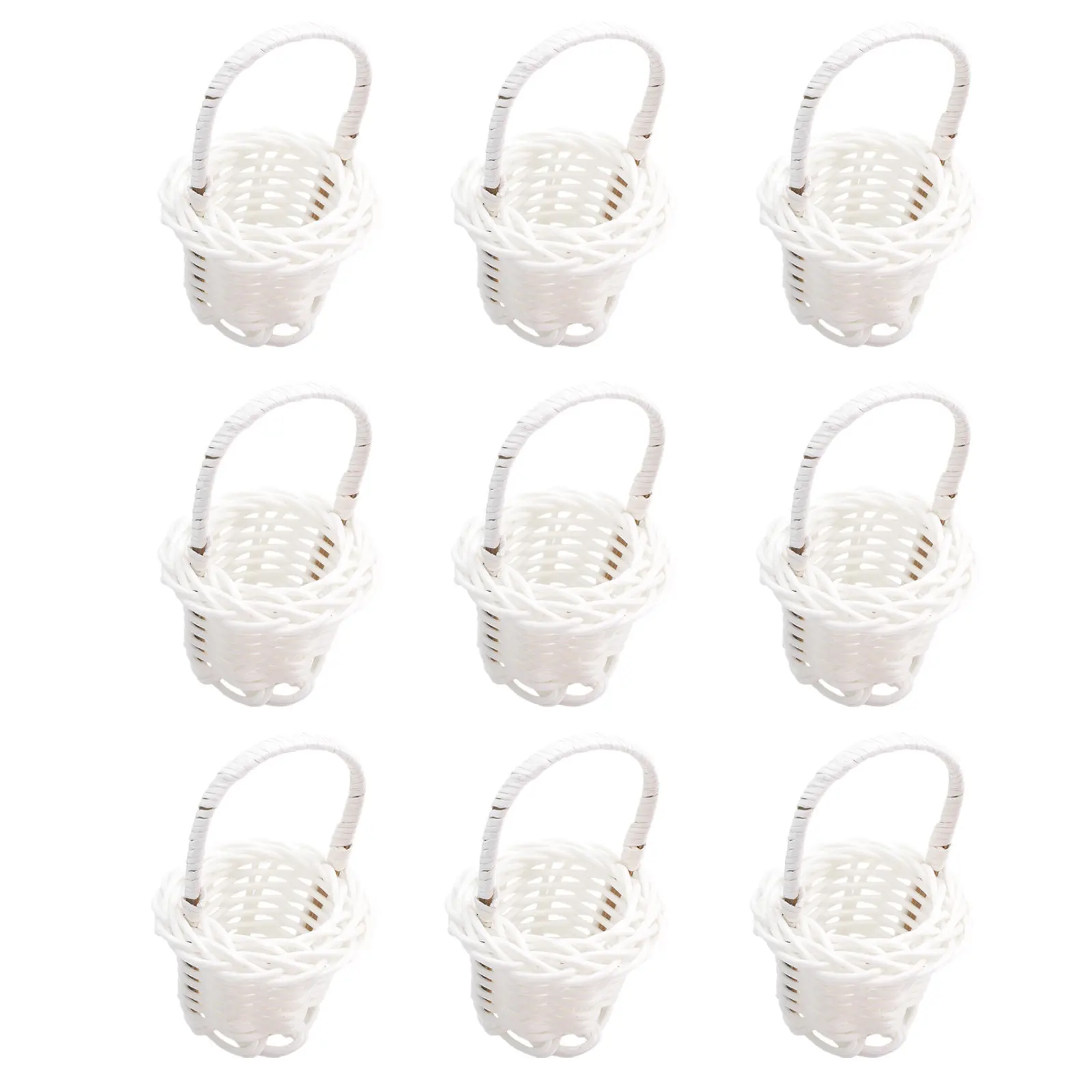 20Pcs Mini Hand-Woven Flower Basket Plastic Home Decorative Basket for Wedding Party Micro Landscape DIY Photo Props Rustic
20Pcs Mini Hand-Woven Flower Basket Plastic Home Decorative Basket for Wedding Party Micro Landscape DIY Photo Props Rustic