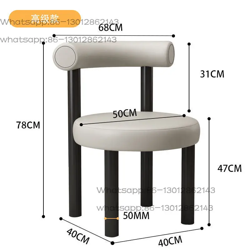 Стул для макияжа, табурет для туалетного столика в спальне, кресло для маникюра и укладки волос
Стул для макияжа, табурет для туалетного столика в спальне, кресло для маникюра и укладки волос