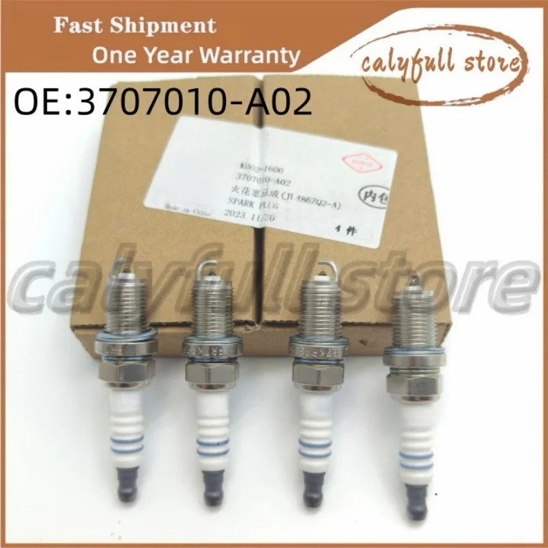 original Dual Iridium Spark Plugs for CHANGAN CS75 CS95 SUV 1.8T 2.0T JL486 Engine Autocar motor part K002-1600 3707010-A02
original Dual Iridium Spark Plugs for CHANGAN CS75 CS95 SUV 1.8T 2.0T JL486 Engine Autocar motor part K002-1600 3707010-A02