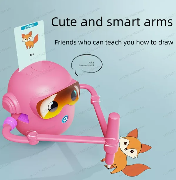 2025 Early Education Intelligent Automatic Painting Robot 3-8 Years Old Enlightenment Children Birthday Gift Toy
2025 Early Education Intelligent Automatic Painting Robot 3-8 Years Old Enlightenment Children Birthday Gift Toy