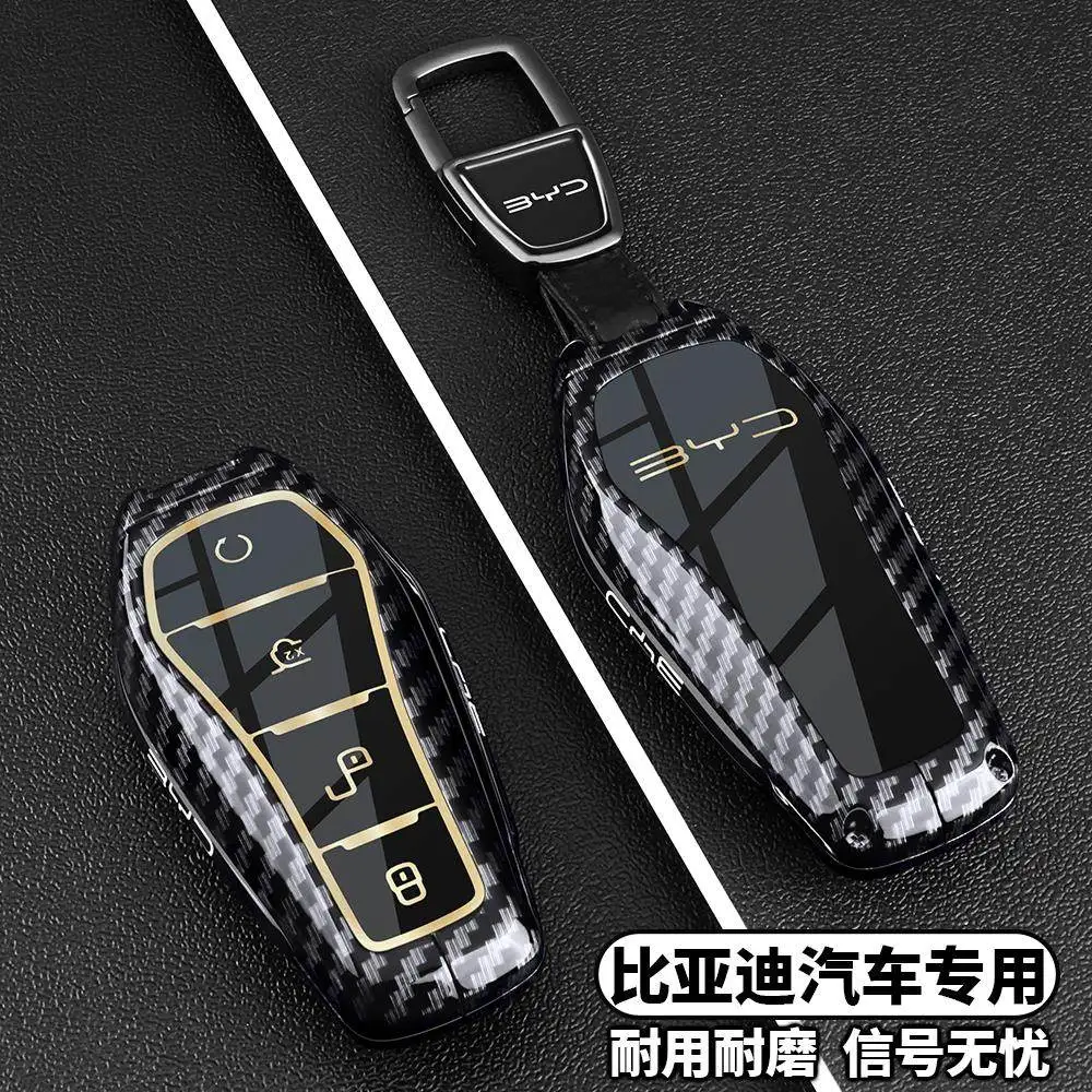 Car Key Case for BYD Atto 3 Han EV Dolphin 4 Buttons Remote Control Protect Cover Auto Keyain Car Accessories
Car Key Case for BYD Atto 3 Han EV Dolphin 4 Buttons Remote Control Protect Cover Auto Keyain Car Accessories