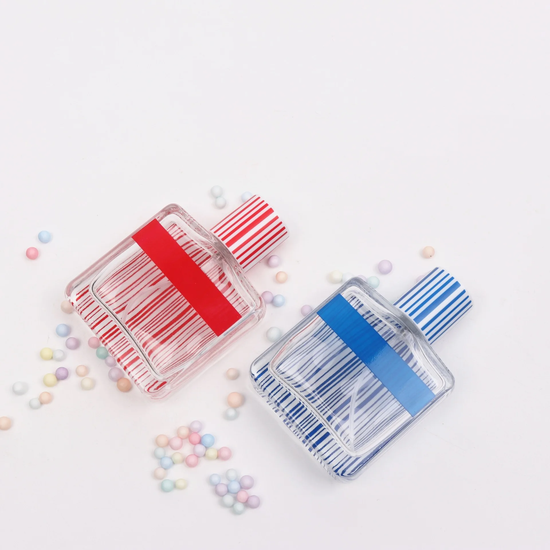 30ml Flat Square Color Striped Perfume Sub-bottling Large-capacity Hydrating Spray Bottle Glass Empty Bottle
30ml Flat Square Color Striped Perfume Sub-bottling Large-capacity Hydrating Spray Bottle Glass Empty Bottle