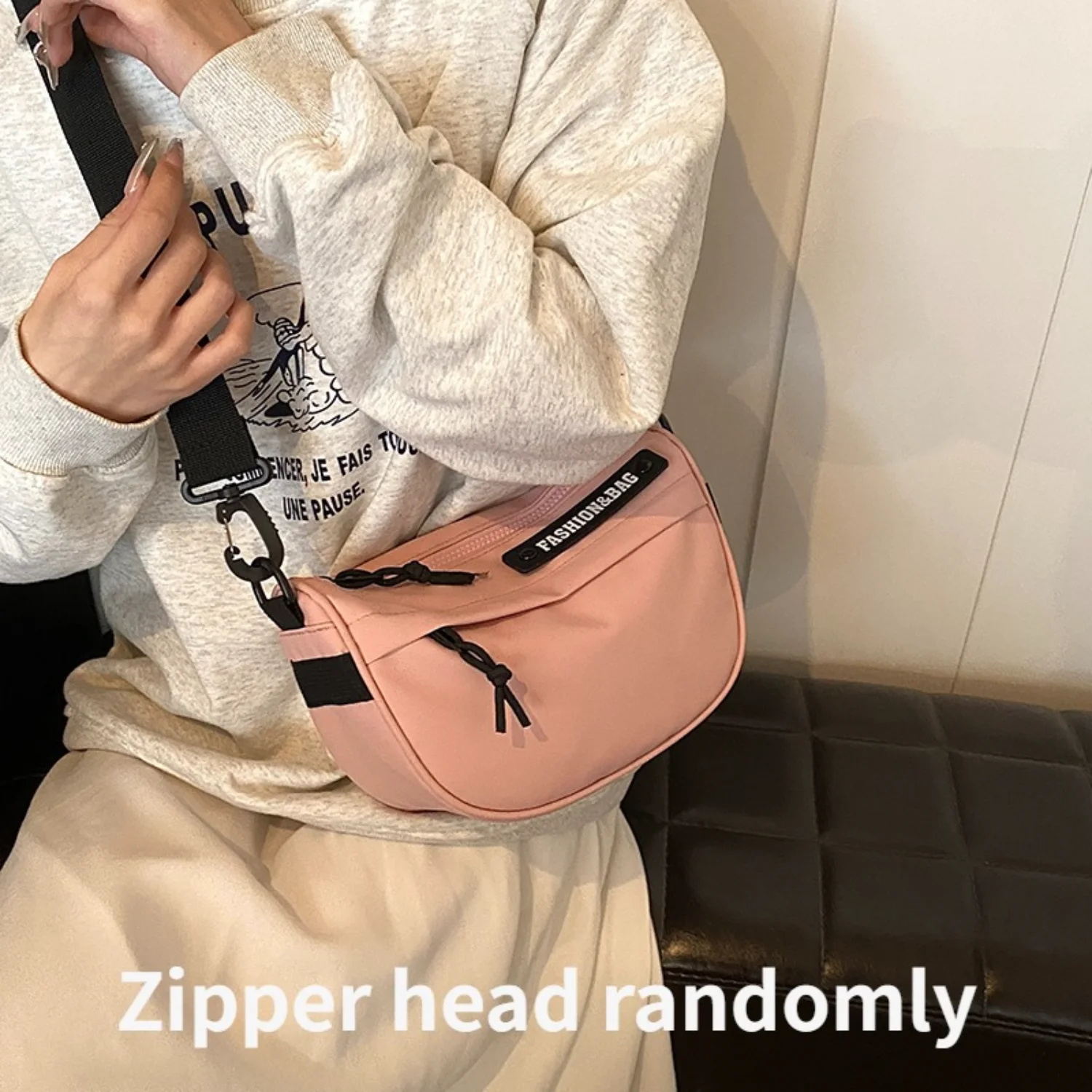 Shoulder Bag, Crossbody Chest Pack With Adjustable Strap, Zipper Closure Shoulder Bag
Shoulder Bag, Crossbody Chest Pack With Adjustable Strap, Zipper Closure Shoulder Bag