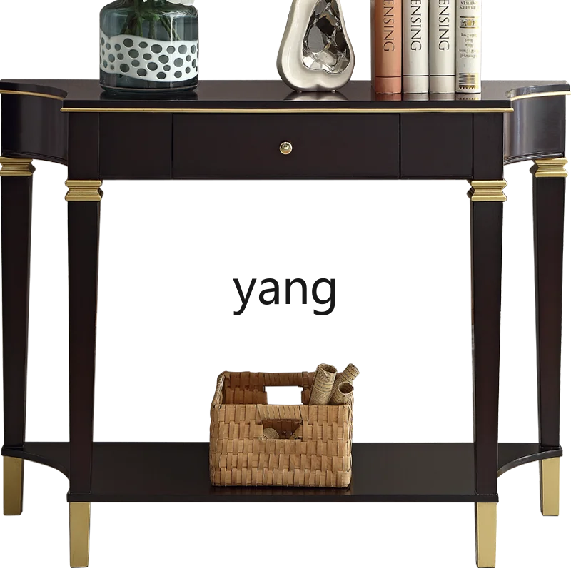 Yjq Solid Wood Light Luxury Console Neoclassical Sofa Tables Simple Small Apartment Lobby Entrance Cabinet
Yjq Solid Wood Light Luxury Console Neoclassical Sofa Tables Simple Small Apartment Lobby Entrance Cabinet