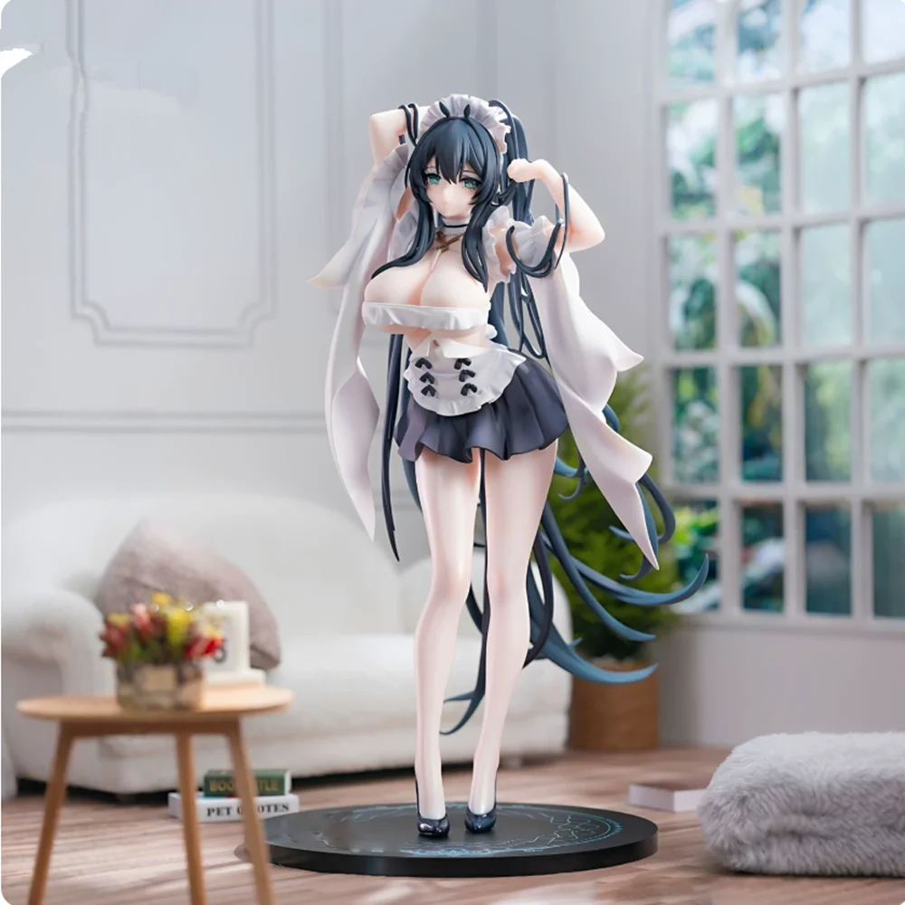 26.5cm Azur Lane Indomitable Maid Miss Figure 1/7 Bishoujo Anime Figure Model Statue Collection Desktop Decoration Ornament Toys
26.5cm Azur Lane Indomitable Maid Miss Figure 1/7 Bishoujo Anime Figure Model Statue Collection Desktop Decoration Ornament Toys