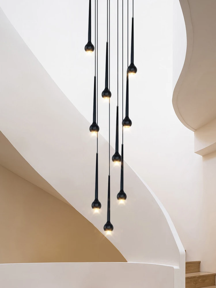 LED Modern Minimalist teardrop shape Dining Table Chandelier Hanging Stairs Pendent Lamp Bedroom Bedside Lamp Home Decoration
LED Modern Minimalist teardrop shape Dining Table Chandelier Hanging Stairs Pendent Lamp Bedroom Bedside Lamp Home Decoration