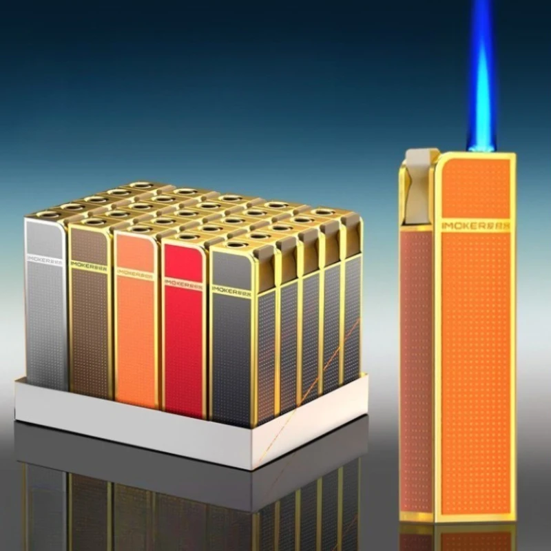 Металлическая ветрозащитная зажигалка 2026 года - оптом | Синяя турбо-зажигалка с прямым пламенем, многоразовая, на бутане, креативный портативный аксессуар для мужчин
Металлическая ветрозащитная зажигалка 2026 года - оптом | Синяя турбо-зажигалка с прямым пламенем, многоразовая, на бутане, креативный портативный аксессуар для мужчин