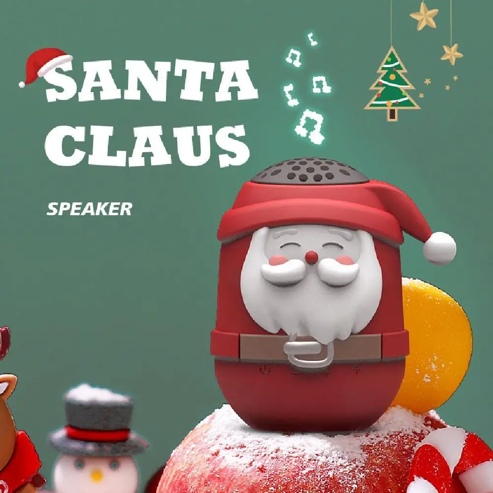 Christmas Wireless Portable Speakers With Santa Claus Design Outdoor Speaker Wireless Small Speaker With Clear Sound Music
Christmas Wireless Portable Speakers With Santa Claus Design Outdoor Speaker Wireless Small Speaker With Clear Sound Music