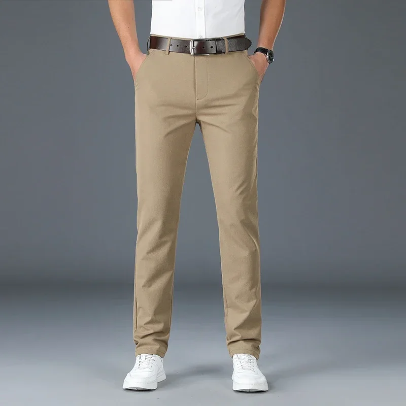 2024 Men's Spring/Summer Fashion Business Casual Pants Elastic Straight Leg Formal Pants Plus Large Straight Leg Pants
2024 Men's Spring/Summer Fashion Business Casual Pants Elastic Straight Leg Formal Pants Plus Large Straight Leg Pants