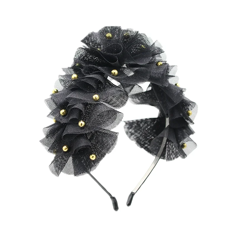 Fashion fallen petals Gauze Women Headband personality Hairband Girls Headwear Petal Headband Hair Accessories Pearl Petal hair
Fashion fallen petals Gauze Women Headband personality Hairband Girls Headwear Petal Headband Hair Accessories Pearl Petal hair