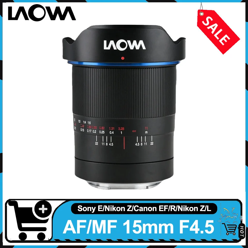 Laowa Venus Optic 15mm F4.5 Wide Macro 1:2 Full Frame Macro Lens MF/AF 2 Version Available for Sony E Nikon Z F for Canon EF RF
Laowa Venus Optic 15mm F4.5 Wide Macro 1:2 Full Frame Macro Lens MF/AF 2 Version Available for Sony E Nikon Z F for Canon EF RF