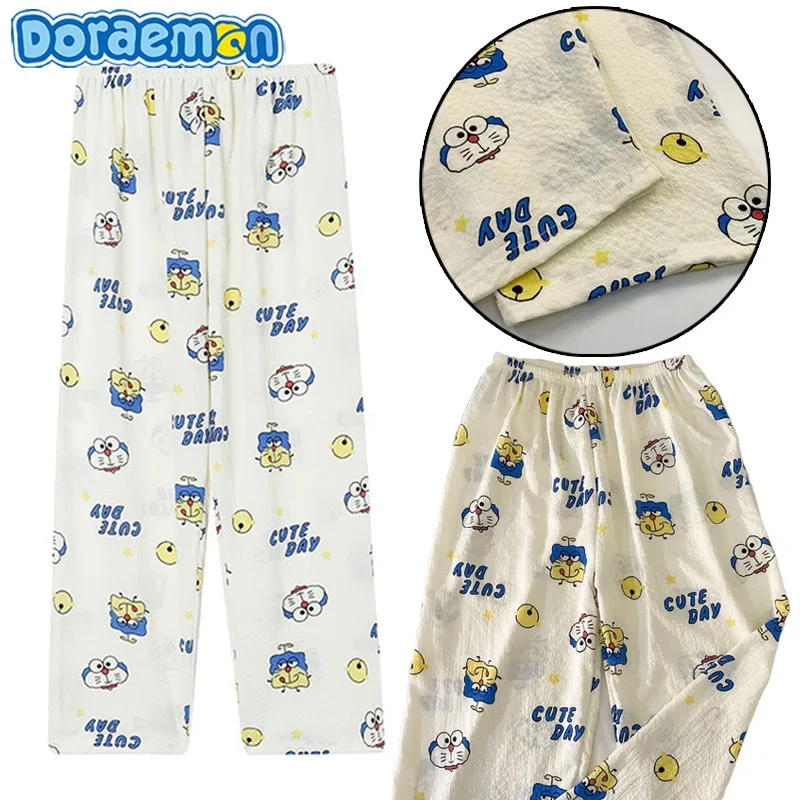Cartoon Doraemon Pajamas Pants for Women Casual Pants Kawaii Home Loose-fitting Pants Fashion Sleeping Pant Girls Gifts
Cartoon Doraemon Pajamas Pants for Women Casual Pants Kawaii Home Loose-fitting Pants Fashion Sleeping Pant Girls Gifts