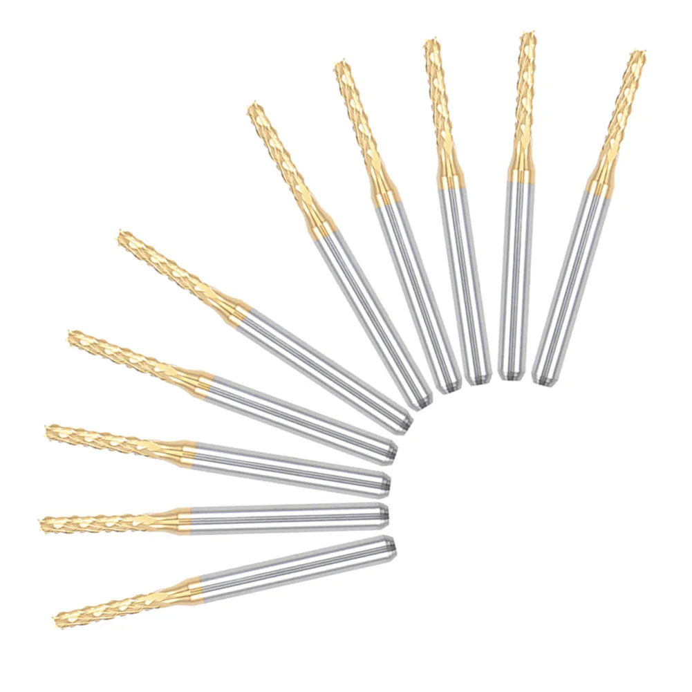 Engraving Milling Cutter Carbide End Mill CNC Machining 10 Pcs Set 2mm Cutting Edge Diameter 3.175mm Shank Diameter
Engraving Milling Cutter Carbide End Mill CNC Machining 10 Pcs Set 2mm Cutting Edge Diameter 3.175mm Shank Diameter