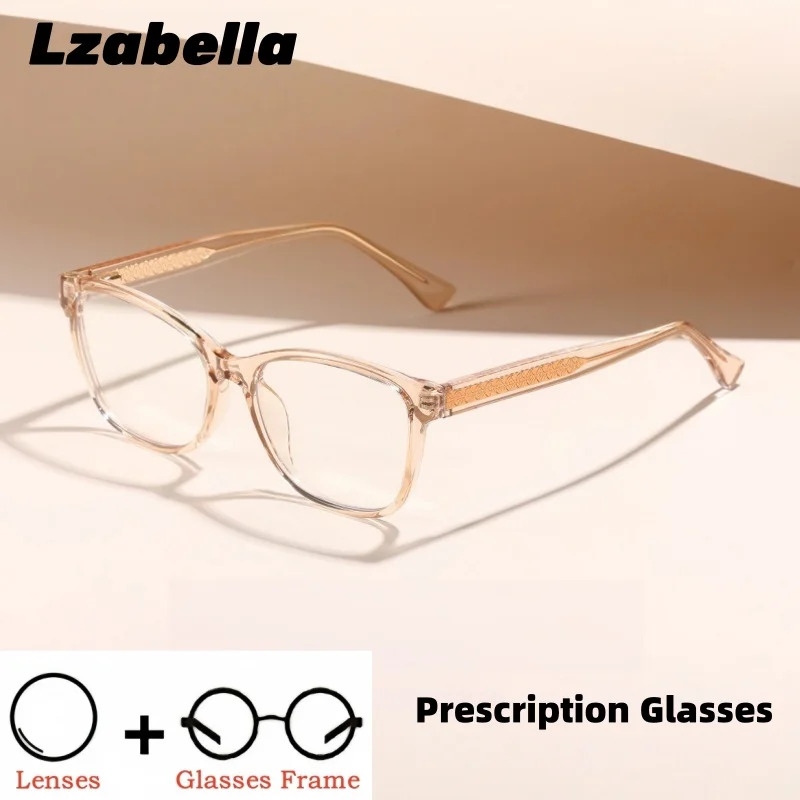 Lzabella Women's Cat Eye Blue Light Blocking UV400 Anti Reflection Anti Scratch Optical Prescription Glasses Fashion TR90 27002
Lzabella Women's Cat Eye Blue Light Blocking UV400 Anti Reflection Anti Scratch Optical Prescription Glasses Fashion TR90 27002