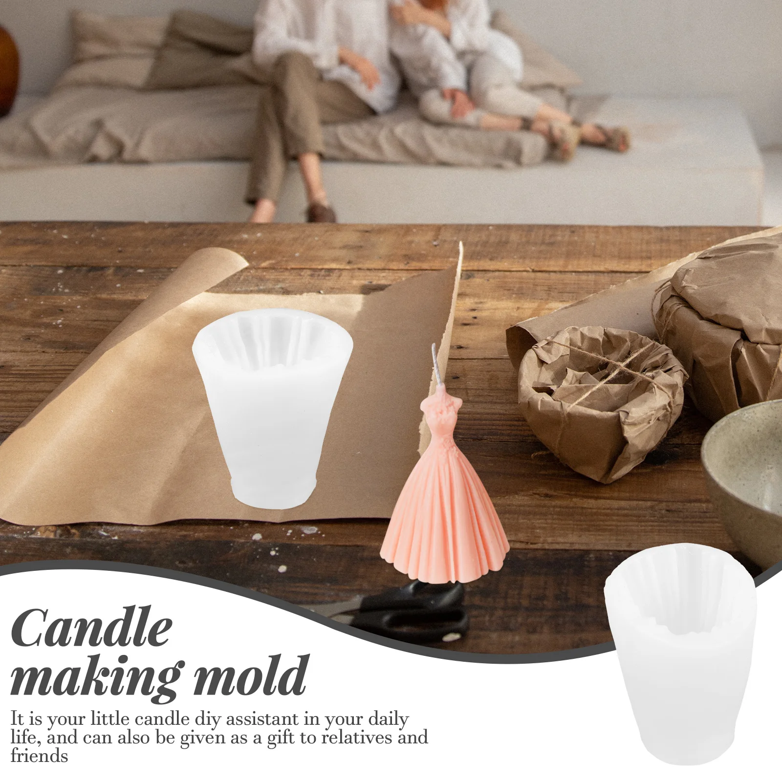 Wedding Dress Shaped Diy Scented Making Durable Reusable Craft Molds For Wedding Decor Creative Gift Scented Diy Crafts
Wedding Dress Shaped Diy Scented Making Durable Reusable Craft Molds For Wedding Decor Creative Gift Scented Diy Crafts