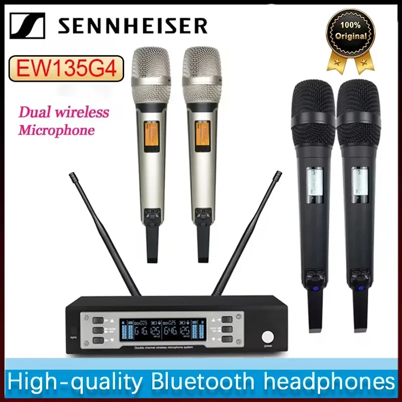 Беспроводная микрофонная система Sennheiser EW135G4 One To Two, UHF, профессиональная, для сцены и вокала, с большой дальностью действия.
Беспроводная микрофонная система Sennheiser EW135G4 One To Two, UHF, профессиональная, для сцены и вокала, с большой дальностью действия.