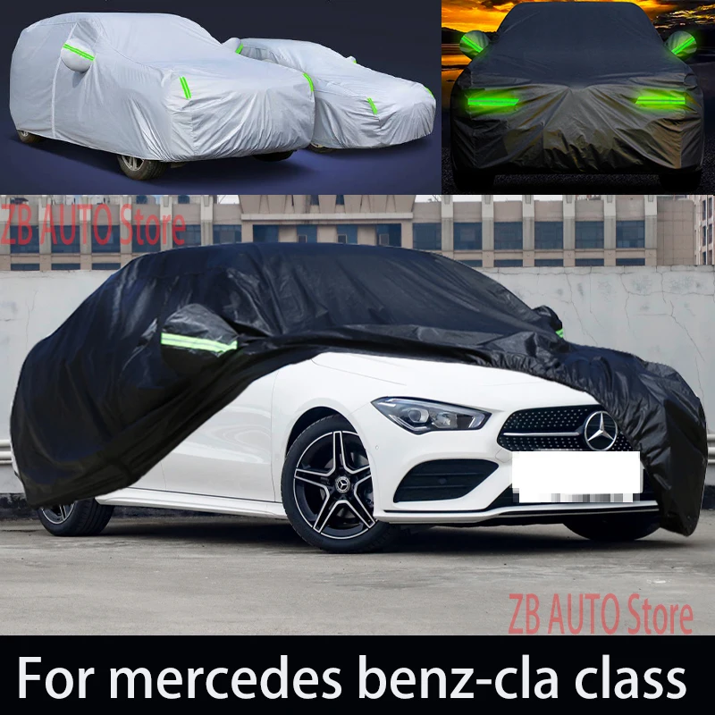 For mercedes benz-cla class Outdoor Protection Full Car Covers Snow Cover Sunshade Waterproof Dustproof Exterior Car accessories
For mercedes benz-cla class Outdoor Protection Full Car Covers Snow Cover Sunshade Waterproof Dustproof Exterior Car accessories